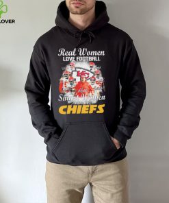The Kansas City Chiefs T Shirt Real Women Love Football Smart Women Love The Chiefs Signatures0