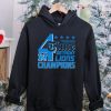 4 Time NFC Division Championships Champions Detroit Lions hoodie, sweater, longsleeve, shirt v-neck, t-shirt