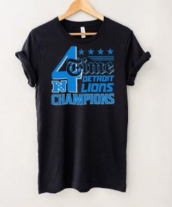 4 Time NFC Division Championships Champions Detroit Lions hoodie, sweater, longsleeve, shirt v-neck, t-shirt