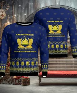 404th Maneuver Enhancement Brigade Of Illinois Army National Guard Ugly Christmas 3D Sweater