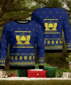 404th Maneuver Enhancement Brigade Of Illinois Army National Guard Ugly Christmas 3D Sweater
