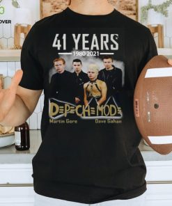 41 years 1980 2021 depechemode thank you for the memories shirt 3 41 years 1980 2021 depechemode thank you for the memories shirt