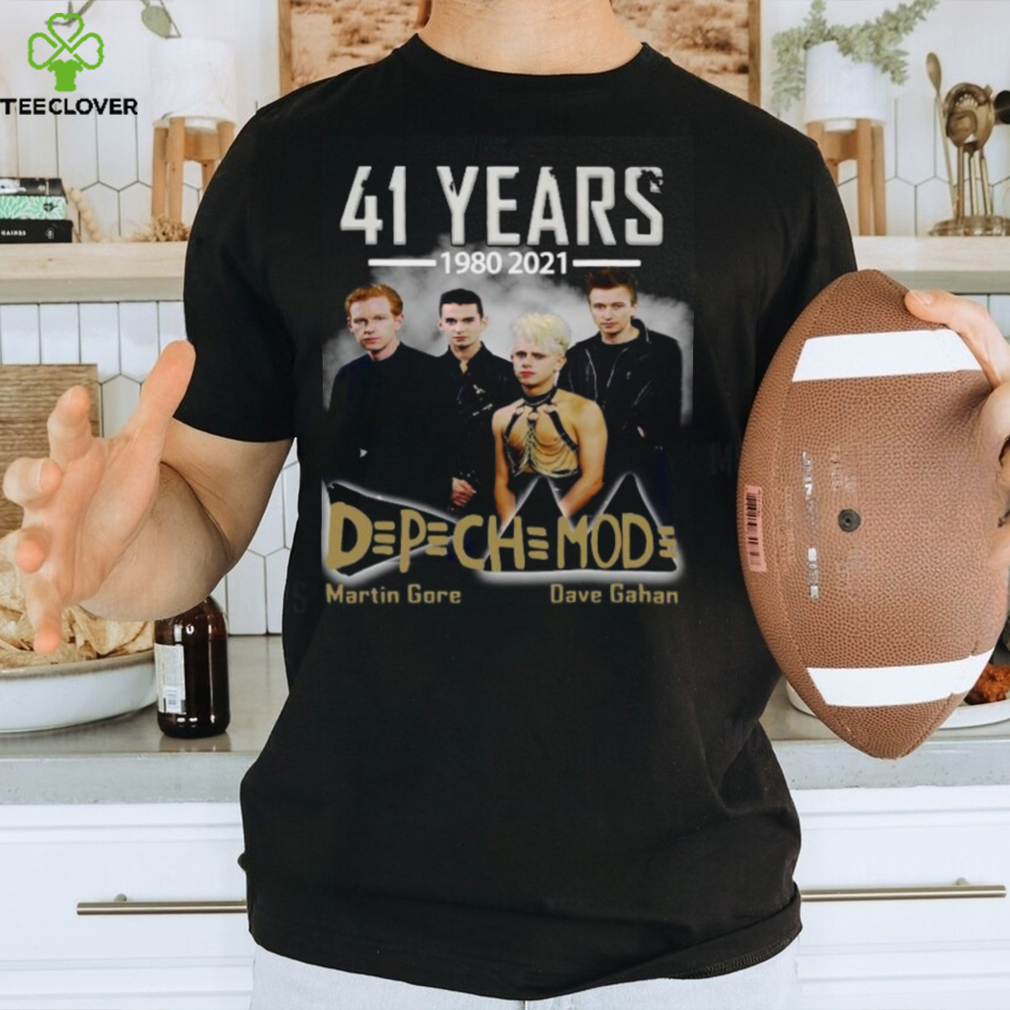 41 years 1980 2021 depechemode thank you for the memories shirt 41 years 1980 2021 depechemode thank you for the memories shirt