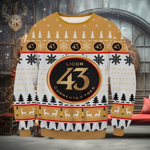 43 Mini Beer 3D Print Ugly Christmas Sweater