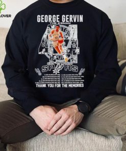 44 George Gervin the Iceman San Antonio Spurs thank you for the memories hoodie, sweater, longsleeve, shirt v-neck, t-shirt