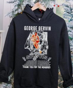 44 George Gervin the Iceman San Antonio Spurs thank you for the memories hoodie, sweater, longsleeve, shirt v-neck, t-shirt