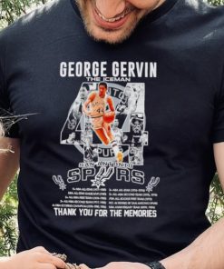 44 George Gervin the Iceman San Antonio Spurs thank you for the memories hoodie, sweater, longsleeve, shirt v-neck, t-shirt