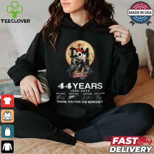44 year 1980 2024 thank you for the memories shirt