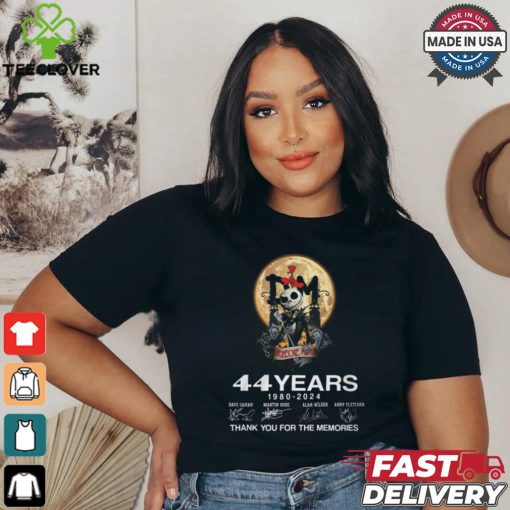 44 year 1980 2024 thank you for the memories shirt