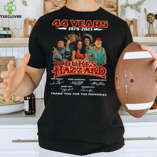 44 years 1979 – 2023 The dukes of Hazzard thank you for the memories Shirt