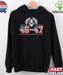 45 47 Trump Wins 2024 Election Official Logo T Shirt