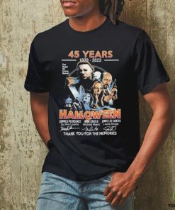 45 Years 1978 2023 Halloween Thank You For The Memories Shirt