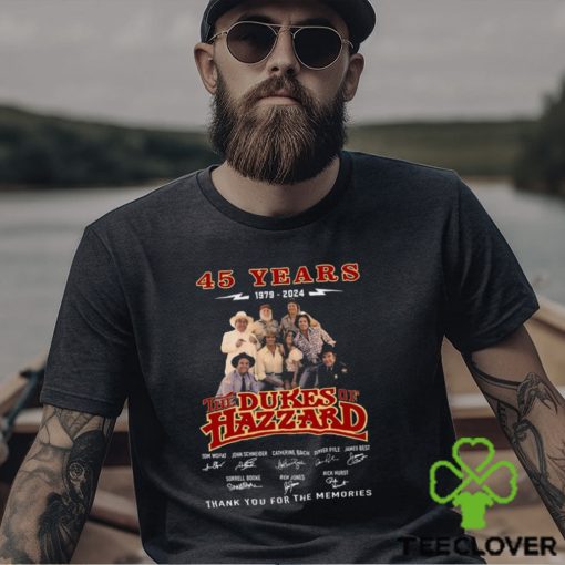 45 Years 1979 – 2024 The Dukes Of Hazzard Thank You For The Memories T Shirt