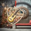 Guitar Pick Personalized Suncatcher Ornament