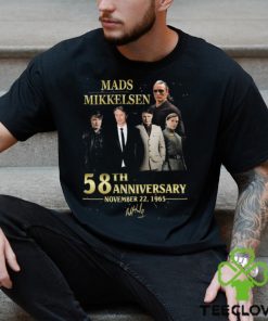 45anniversary Mads Mikkelsen V neck T Shirt