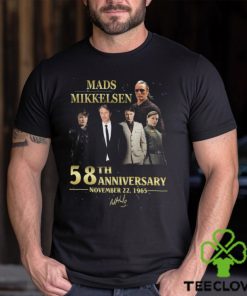 45anniversary Mads Mikkelsen V neck T Shirt