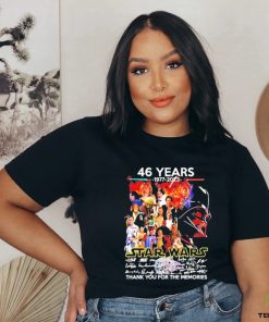 46 Years Star Wars 1977 2023 All Members Signature Thank You For The Memories Shirt 1 46 Years Star Wars 1977 2023 All Members Signature Thank You For The Memories Shirt