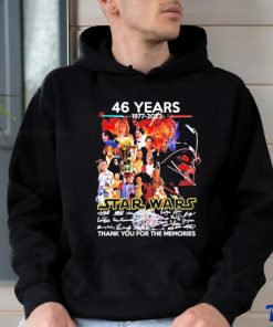46 Years Star Wars 1977 2023 All Members Signature Thank You For The Memories Shirt 2 46 Years Star Wars 1977 2023 All Members Signature Thank You For The Memories Shirt