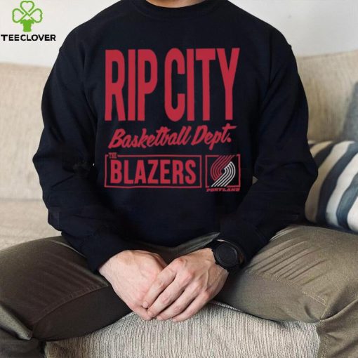 ’47 Brand Men’s 2023 24 City Edition Portland Trail Blazers Talk Back T Shirt