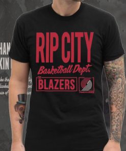 '47 Brand Men's 2023 24 City Edition Portland Trail Blazers Talk Back T Shirt