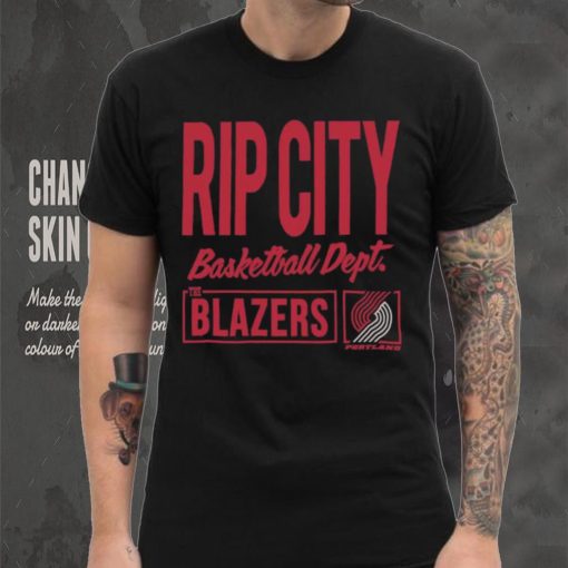 ’47 Brand Men’s 2023 24 City Edition Portland Trail Blazers Talk Back T Shirt