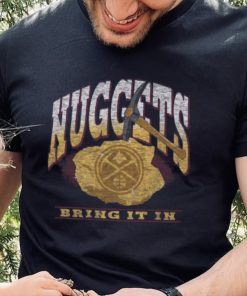 '47 Brand Men's Denver Nuggets Blue Bring It In T Shirt