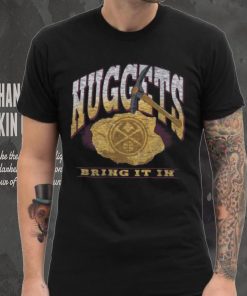 '47 Brand Men's Denver Nuggets Blue Bring It In T Shirt
