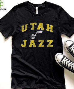 '47 Brand Men's Utah Jazz Black Union Arch T Shirt