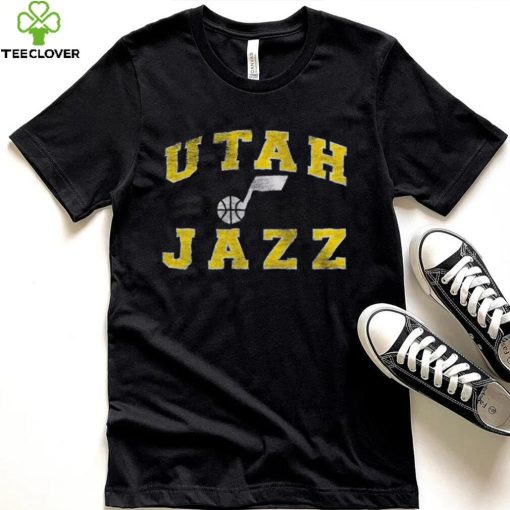 ’47 Brand Men’s Utah Jazz Black Union Arch T Shirt