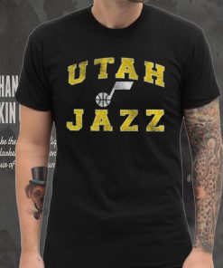 '47 Brand Men's Utah Jazz Black Union Arch T Shirt