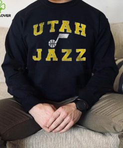 '47 Brand Men's Utah Jazz Black Union Arch T Shirt