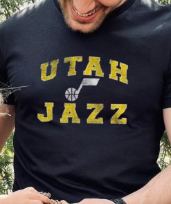 '47 Brand Men's Utah Jazz Black Union Arch T Shirt