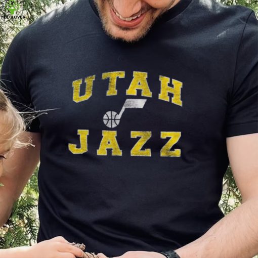 ’47 Brand Men’s Utah Jazz Black Union Arch T Shirt