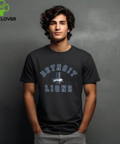 47 Detroit Lions Black Varsity Arch Short Sleeve T Shirt