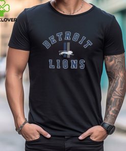 47 Detroit Lions Black Varsity Arch Short Sleeve T Shirt