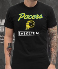 '47 Indiana Pacers Black 2023 24 City Edition Triplet Franklin T Shirt