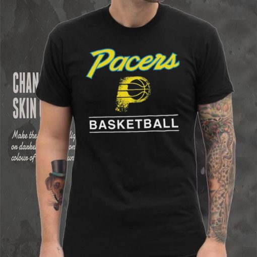 ’47 Indiana Pacers Black 2023 24 City Edition Triplet Franklin T Shirt