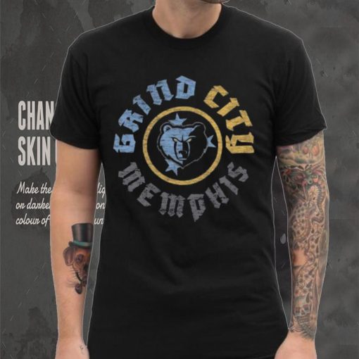 ’47 Memphis Grizzlies Blue Grind City T Shirt