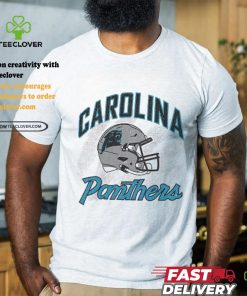 '47 Men's Carolina Panthers Shader Throwback White Crew shirt