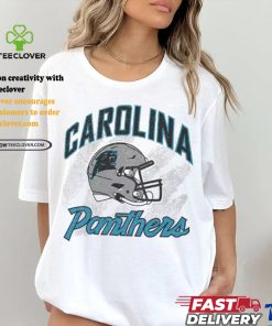 '47 Men's Carolina Panthers Shader Throwback White Crew shirt