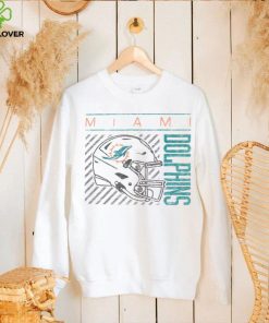 '47 Men's Miami Dolphins Reflex Franklin White T Shirt