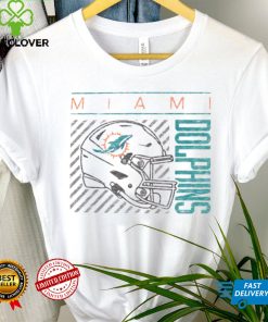 '47 Men's Miami Dolphins Reflex Franklin White T Shirt