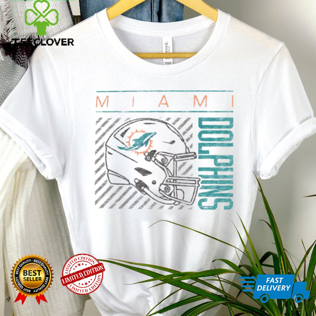 '47 Men's Miami Dolphins Reflex Franklin White T Shirt '47 Men's Miami Dolphins Reflex Franklin White T Shirt