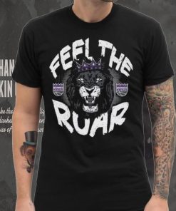 '47 Men's Sacramento Kings Feel The Roar Black T Shirt 1 '47 Men's Sacramento Kings Feel The Roar Black T Shirt
