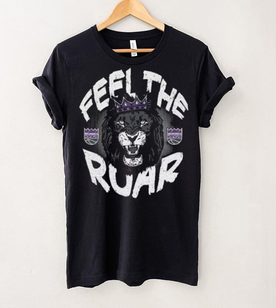 ’47 Men’s Sacramento Kings Feel The Roar Black T Shirt ’47 Men’s Sacramento Kings Feel The Roar Black T Shirt
