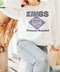 '47 Women's Sacramento Kings White We Have Heart Frankie T Shirt