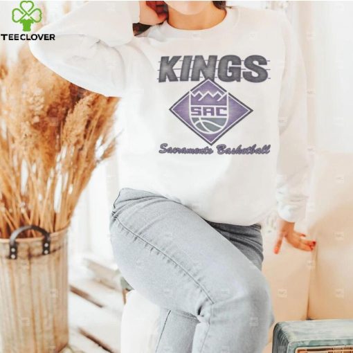 '47 Women's Sacramento Kings White We Have Heart Frankie T Shirt