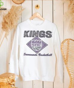 '47 Women's Sacramento Kings White We Have Heart Frankie T Shirt