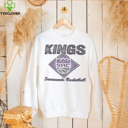 '47 Women's Sacramento Kings White We Have Heart Frankie T Shirt