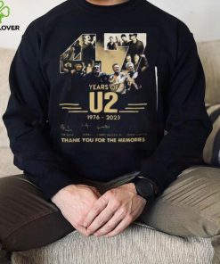 47 Years Of U2 1976 – 2023 Thank You For The Memories T Shirt